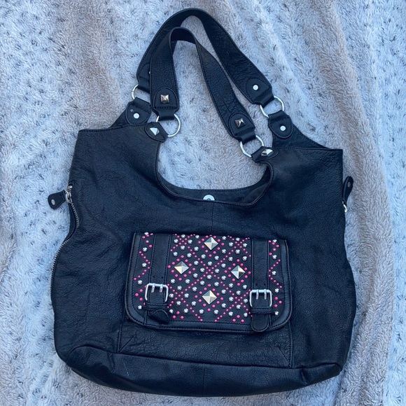 Betsey Johnson Handbags - Betsey Johnson “Biker Babe” Handbag Tote